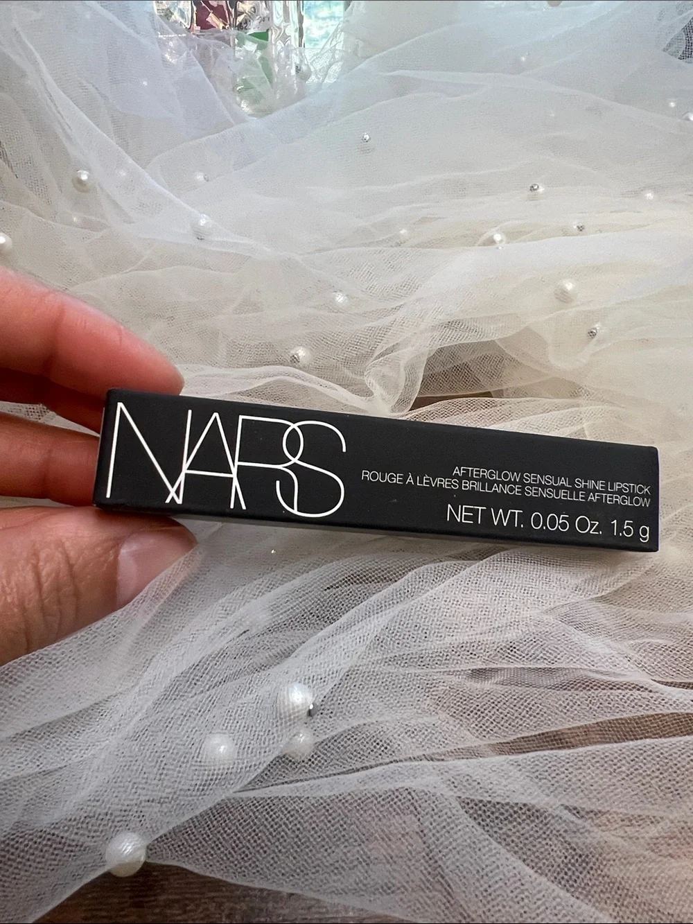 NARS Afterglow Sensual Shine Hydrating Lipstick- First Move